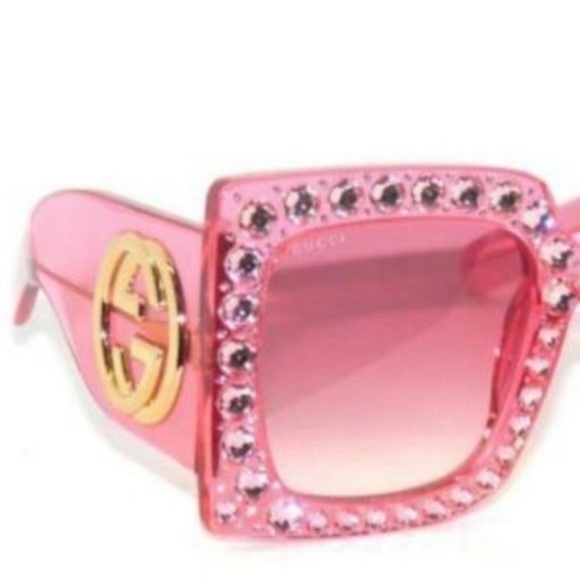 gucci pink diamond sunglasses